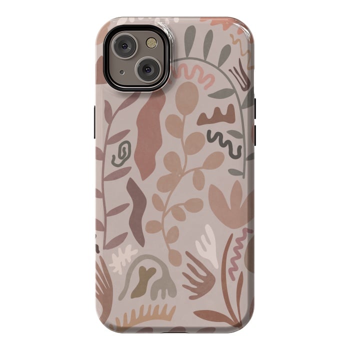 iPhone 14 Plus StrongFit Blush Flora III by amini54