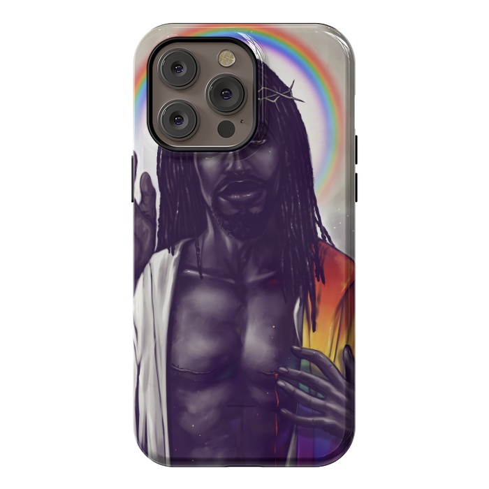 iPhone 14 Pro max StrongFit Jesus by Draco