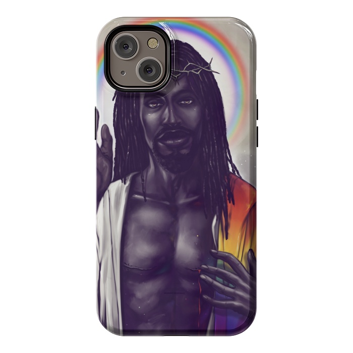 iPhone 14 Plus StrongFit Jesus by Draco