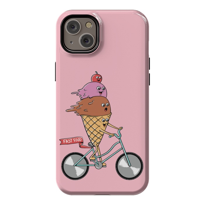 iPhone 14 Plus StrongFit Ice cream fast food rose by Coffee Man
