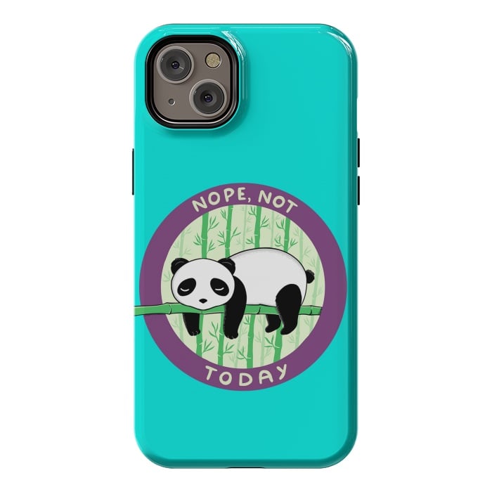 iPhone 14 Plus StrongFit Panda by Coffee Man