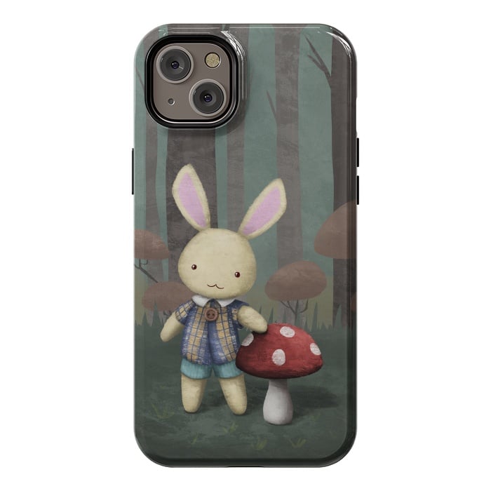 iPhone 14 Plus StrongFit Cute bunny by Laura Nagel
