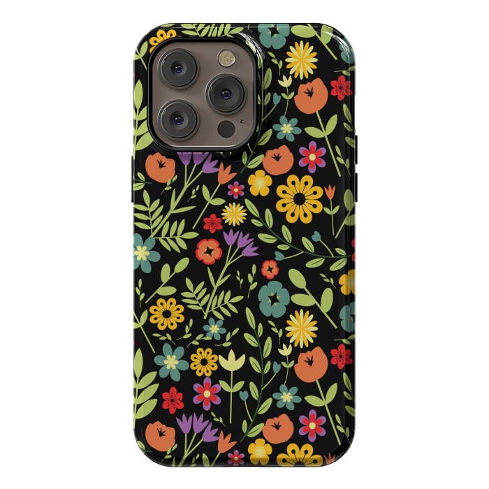 iPhone 14 Pro max StrongFit Beautiful Flower Garden by ArtsCase