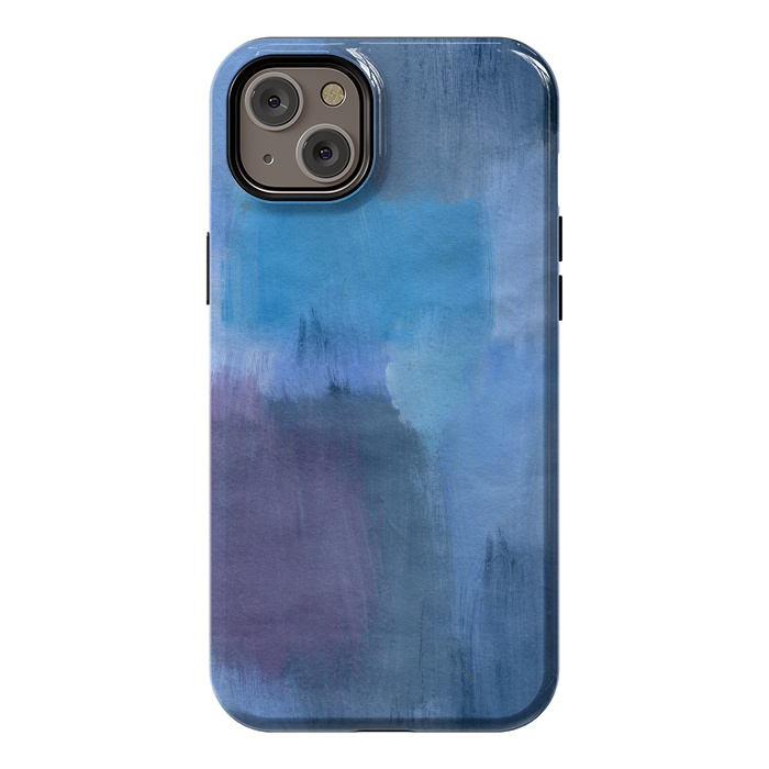 iPhone 14 Plus StrongFit Blue Ocean Abstract Painting by Nic Squirrell