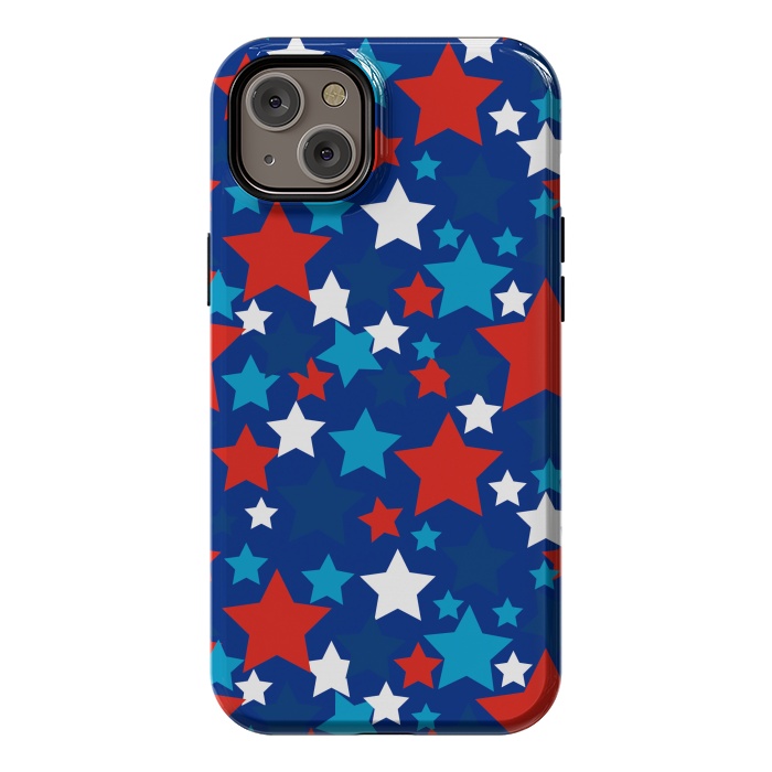 iPhone 14 Plus StrongFit patriotic stars  by haroulita