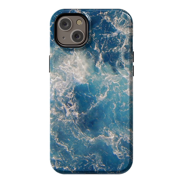 iPhone 14 Plus StrongFit ocean waves by haroulita