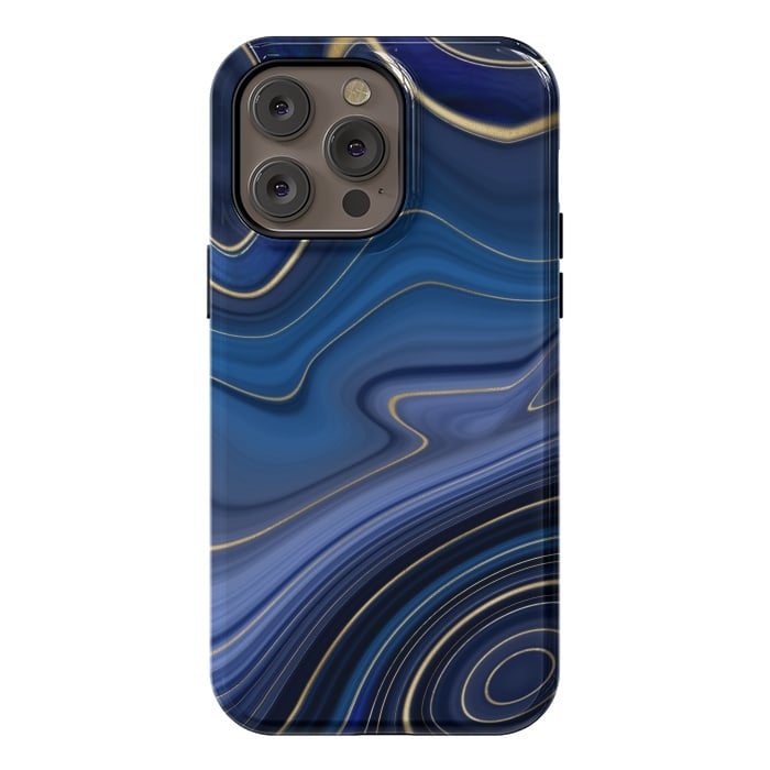 iPhone 14 Pro max StrongFit lapis lazuli ii by haroulita