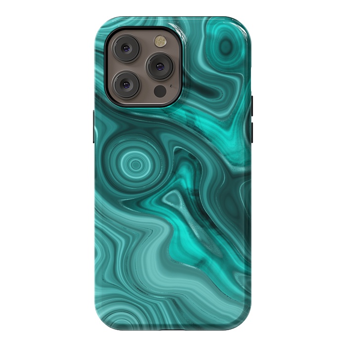 iPhone 14 Pro max StrongFit turquoise  by haroulita