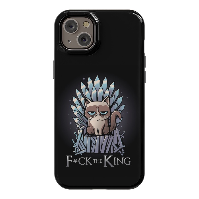 iPhone 14 Plus StrongFit F*ck the King by eduely
