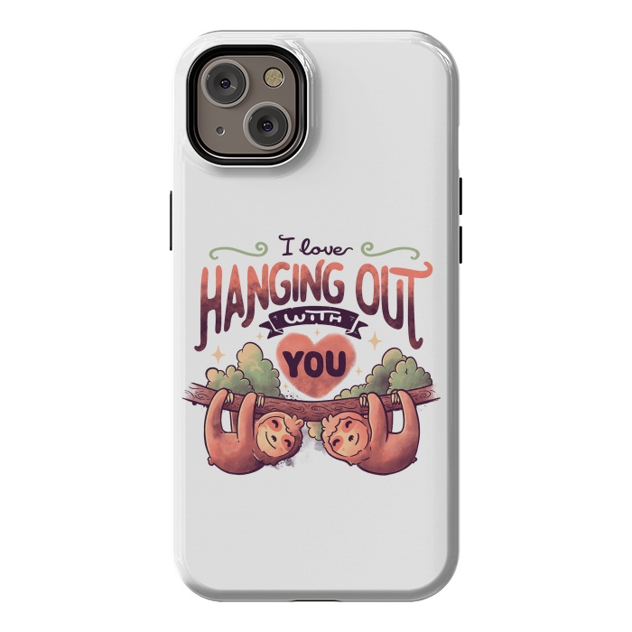 iPhone 14 Plus StrongFit Hanging With You by eduely