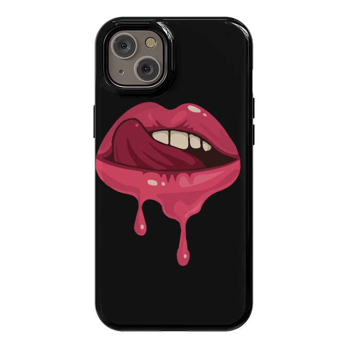 iPhone 14 Plus StrongFit crazy lips 2 by MALLIKA
