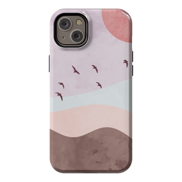 iPhone 14 Plus StrongFit pink pastel evening by MALLIKA