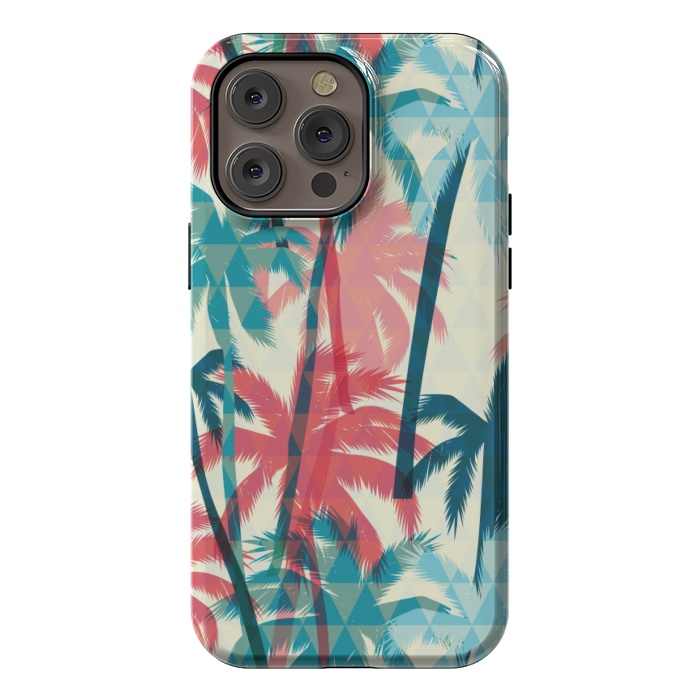 iPhone 14 Pro max StrongFit TROPICAL TREES by MALLIKA