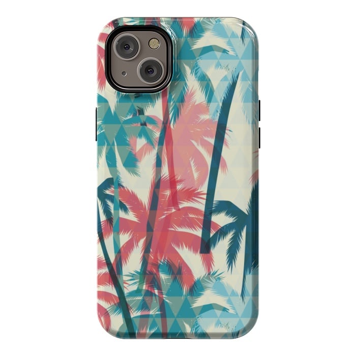 iPhone 14 Plus StrongFit TROPICAL TREES by MALLIKA