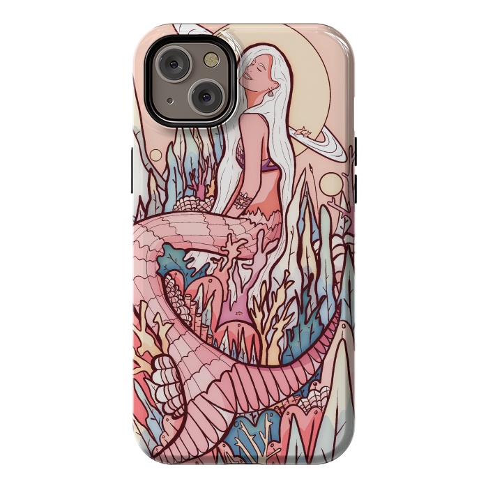 iPhone 14 Plus StrongFit A mermaid from another world by Steve Wade (Swade)