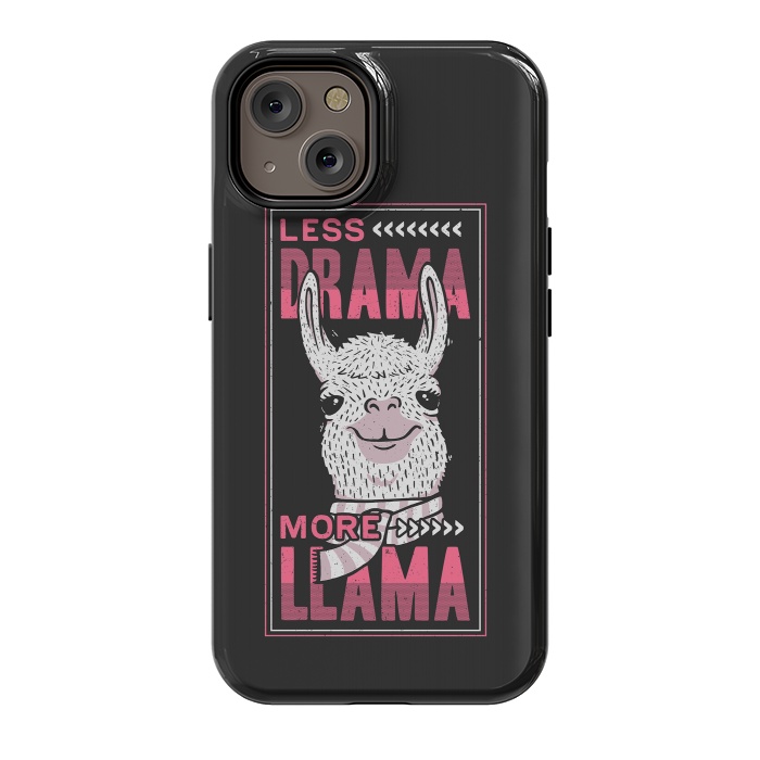 iPhone 14 StrongFit Less Drama More Llama by eduely