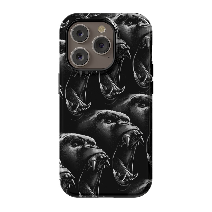 iPhone 14 Pro StrongFit gorilla pattern by Alberto