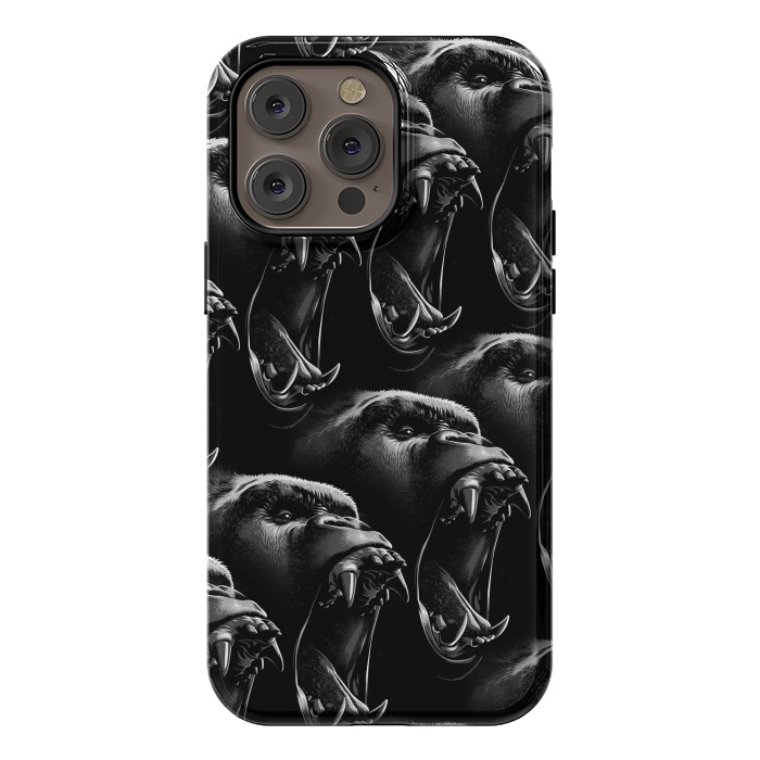 iPhone 14 Pro max StrongFit gorilla pattern by Alberto