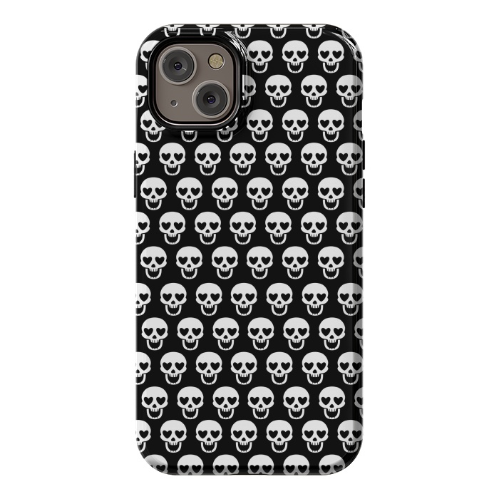 iPhone 14 Plus StrongFit Love skulls by Alberto