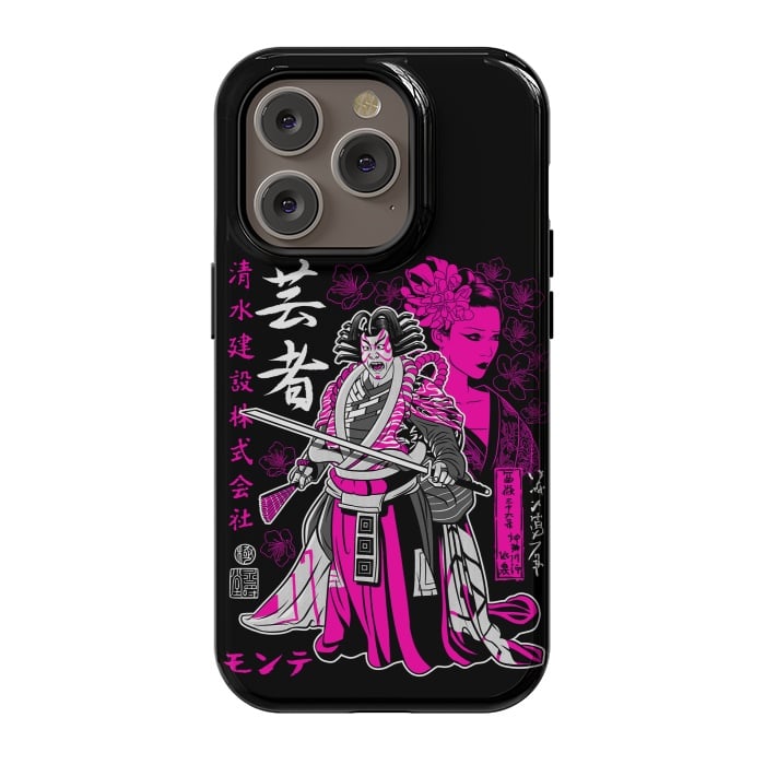 iPhone 14 Pro StrongFit Geisha kabuki by Alberto