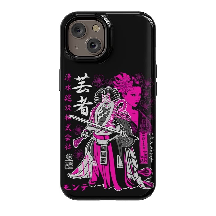 iPhone 14 StrongFit Geisha kabuki by Alberto