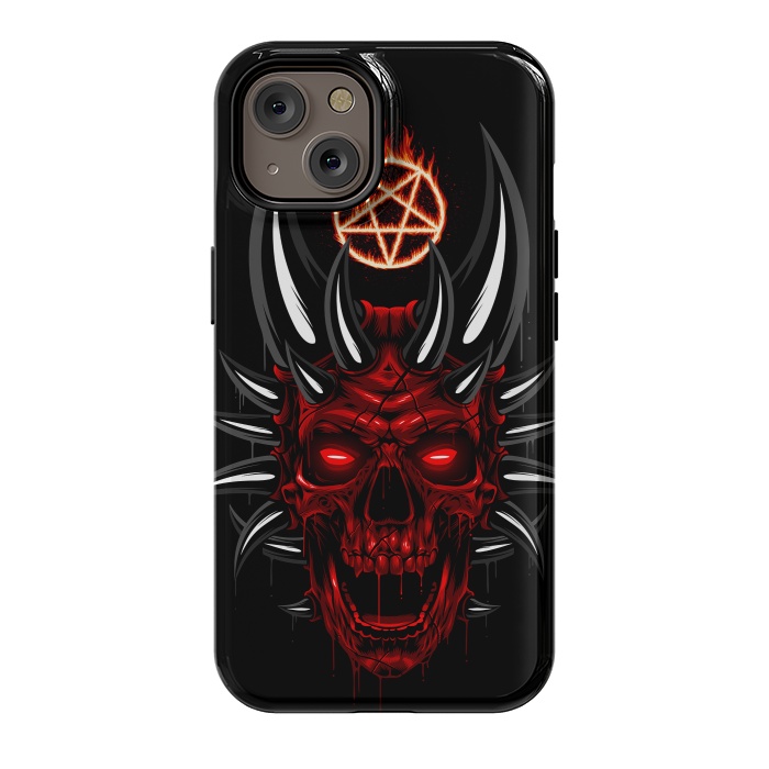 iPhone 14 StrongFit Satan Skull by Alberto