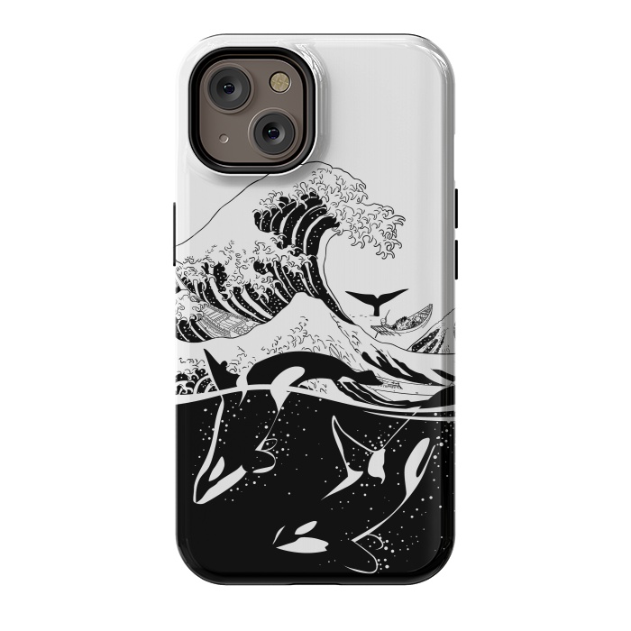 iPhone 14 StrongFit Wave killer Whale by Alberto