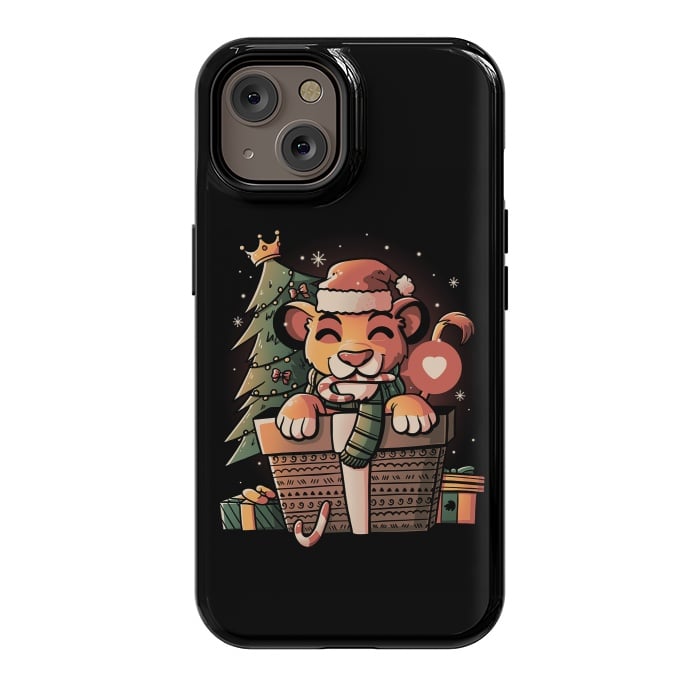 iPhone 14 StrongFit Lion Gift by eduely