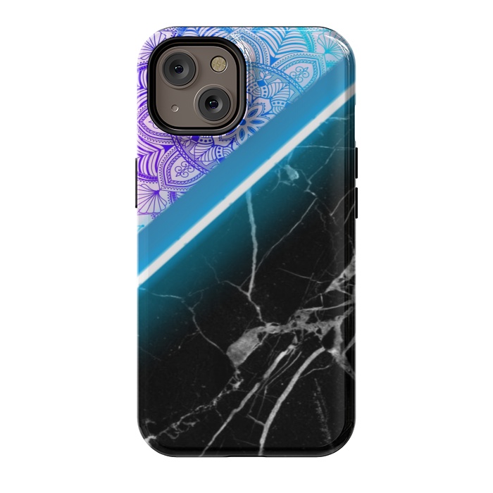 iPhone 14 StrongFit Mandala x Marble by CAS