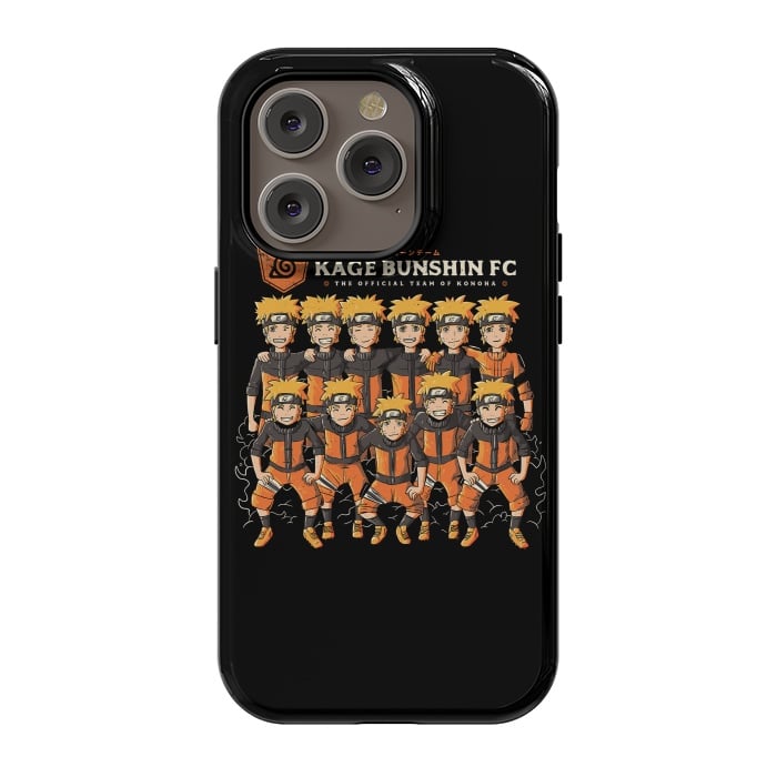 iPhone 14 Pro StrongFit Naruto Team by eduely