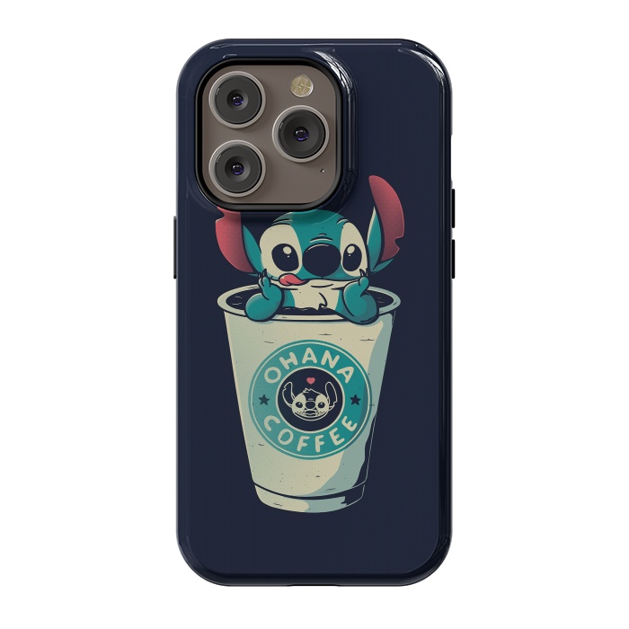 iPhone 14 Pro StrongFit Ohana Coffee by eduely