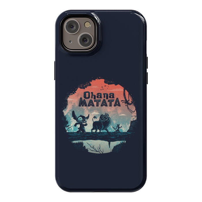 iPhone 14 Plus StrongFit Ohana Matata by eduely