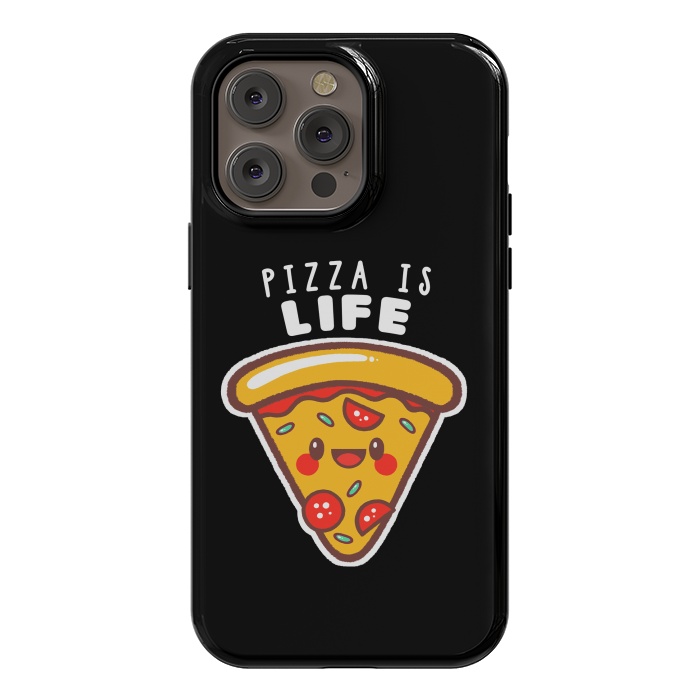 iPhone 14 Pro max StrongFit Pizza is Life by eduely