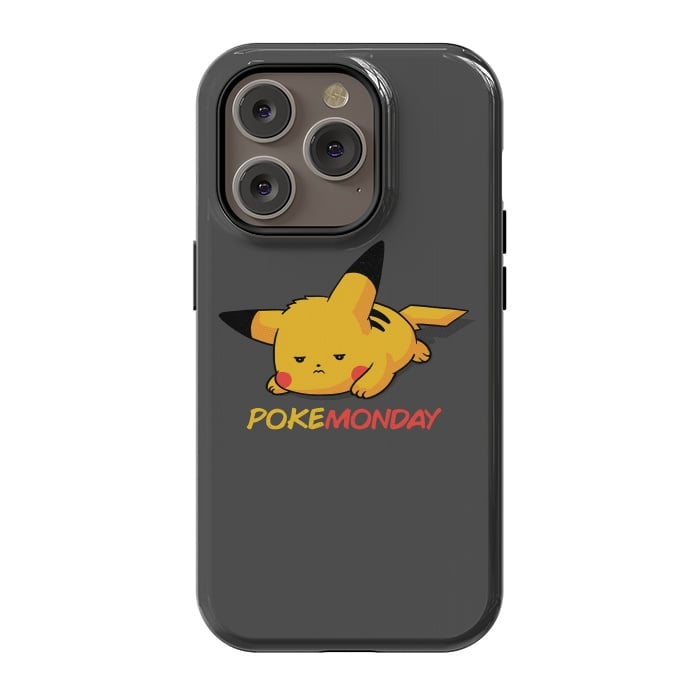 iPhone 14 Pro StrongFit Pokemonday by eduely