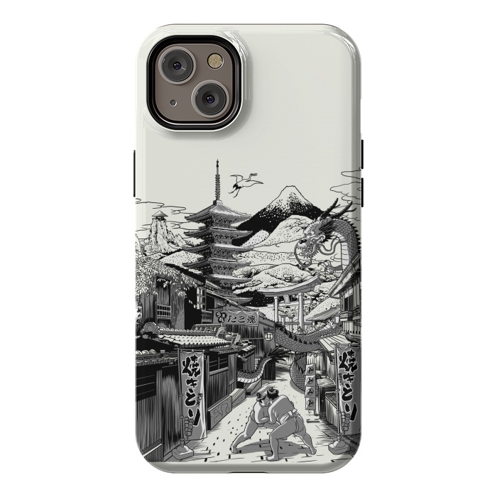 iPhone 14 Plus StrongFit Alley in Japan with Dragon by Alberto
