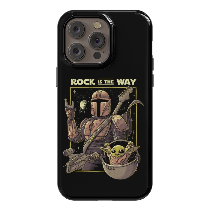 iPhone 14 Pro max StrongFit Rock is the Way Funny Cute Music Gift by eduely