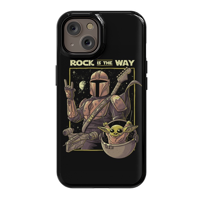 iPhone 14 StrongFit Rock is the Way Funny Cute Music Gift by eduely