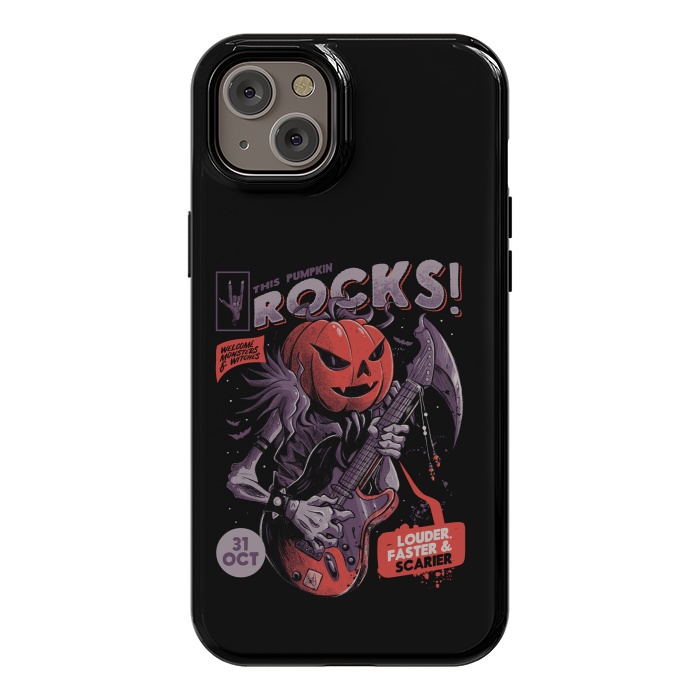 iPhone 14 Plus StrongFit Rock Pumpkin by eduely