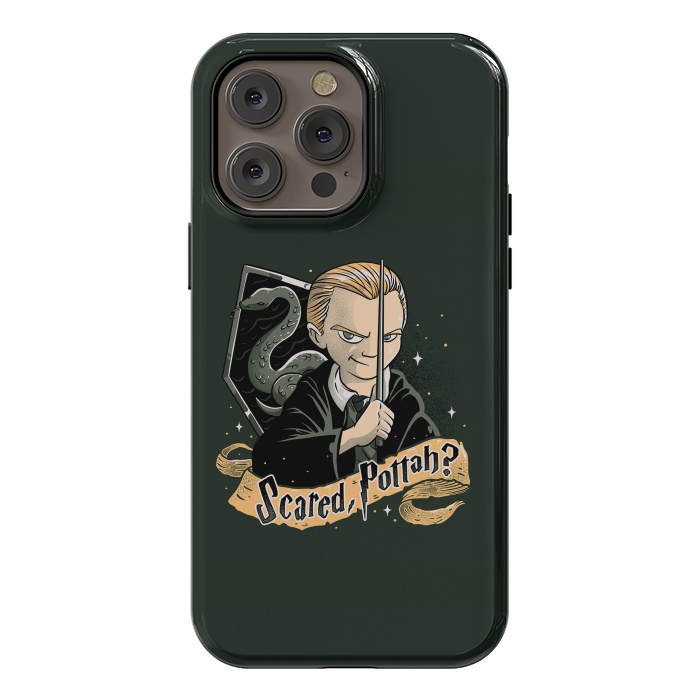 iPhone 14 Pro max StrongFit Scared Pottah? Funny Geek Gift by eduely