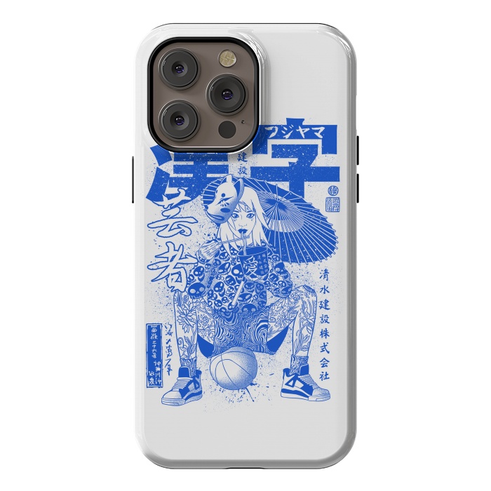 iPhone 14 Pro max StrongFit Ramen geisha basketball by Alberto