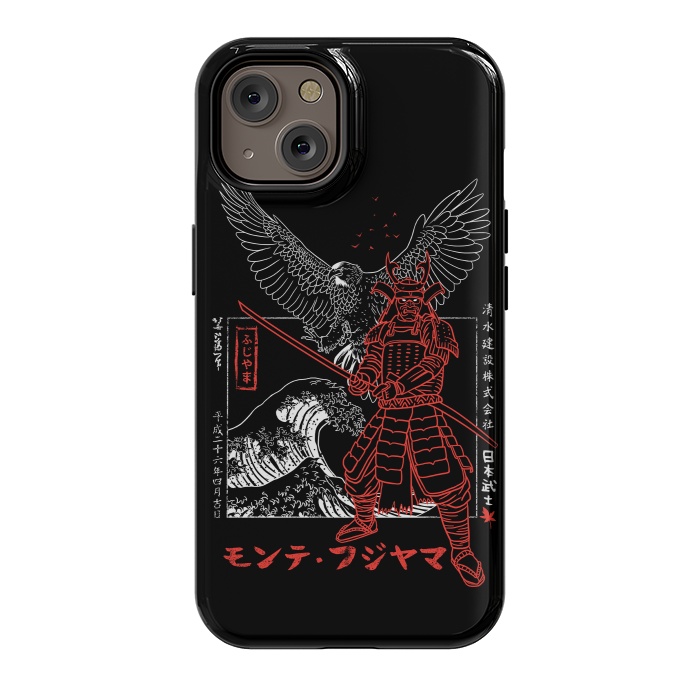 iPhone 14 StrongFit Samurai eagle wave by Alberto