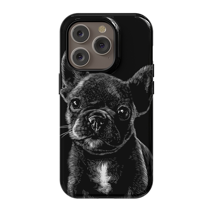 iPhone 14 Pro StrongFit Pug dog by Alberto