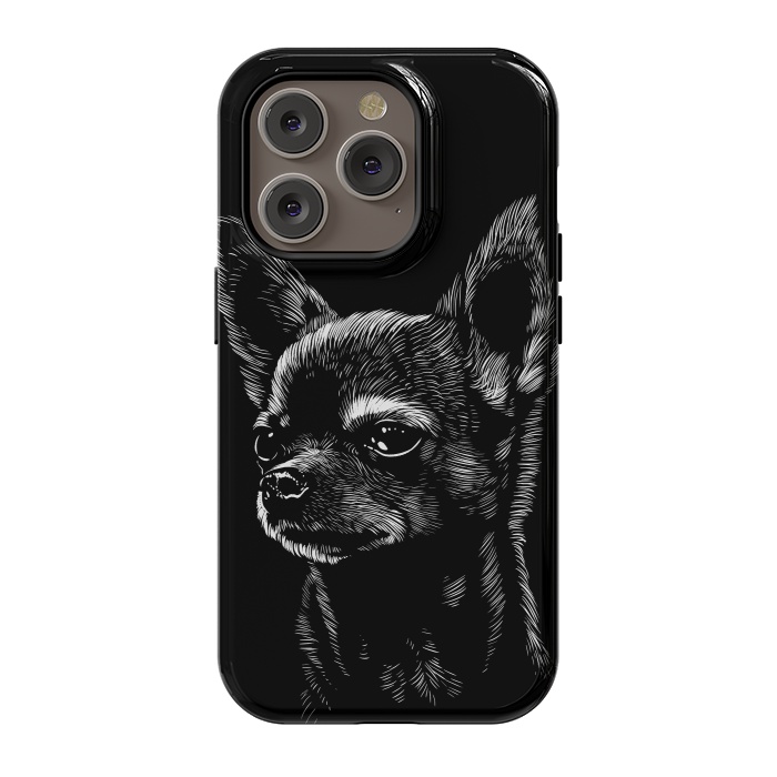iPhone 14 Pro StrongFit Chihuahua by Alberto