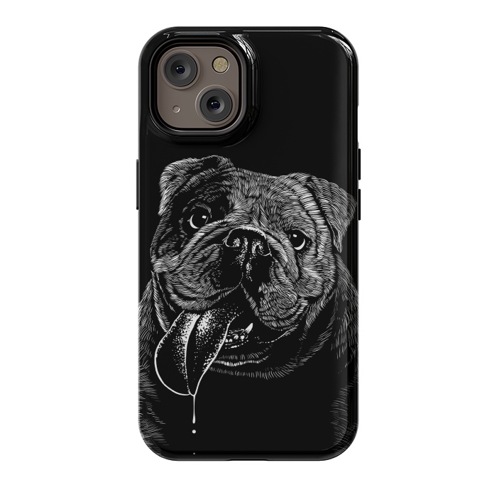 iPhone 14 StrongFit Bulldog dog by Alberto
