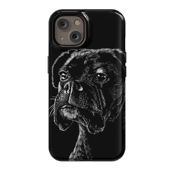 iPhone 14 StrongFit Boxer dog by Alberto