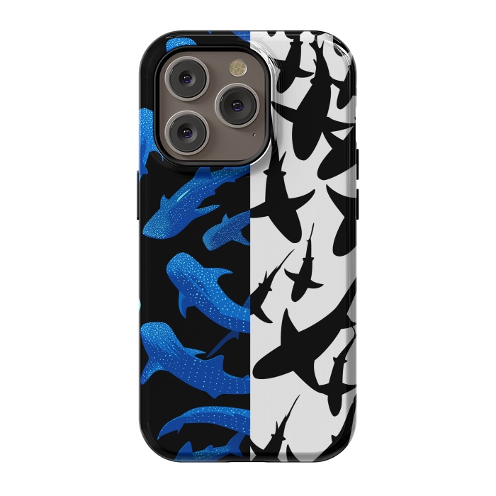 iPhone 14 Pro StrongFit Shark whale pattern by Alberto