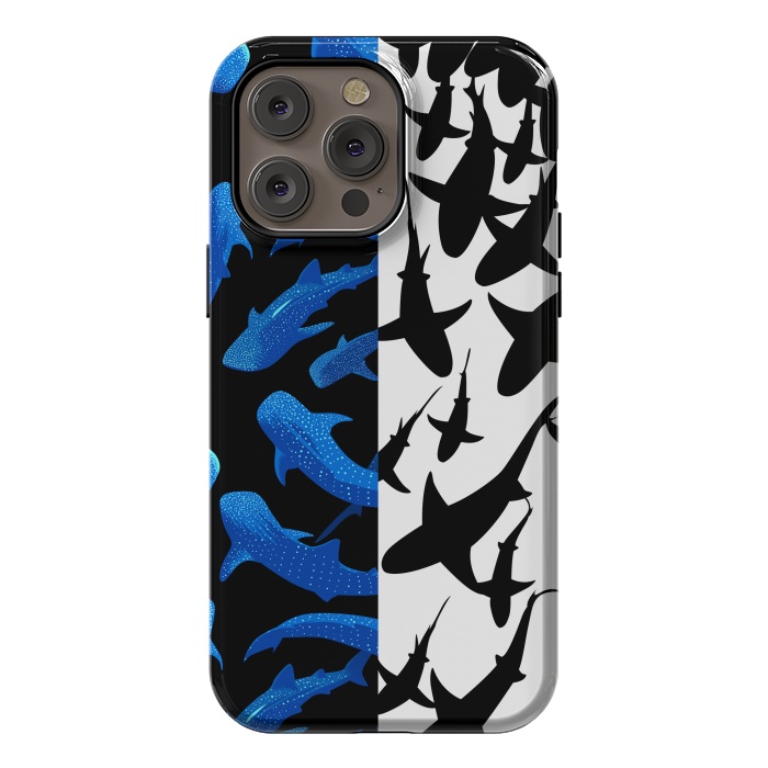 iPhone 14 Pro max StrongFit Shark whale pattern by Alberto
