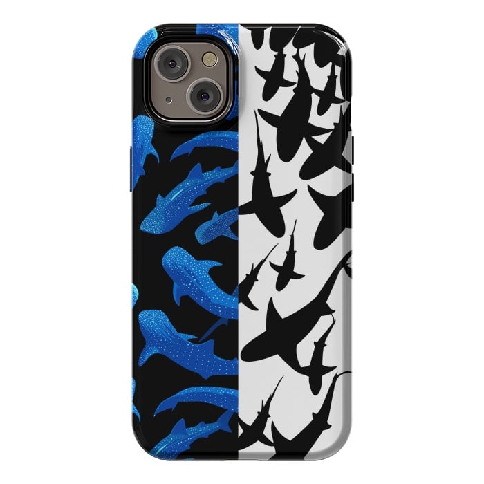 iPhone 14 Plus StrongFit Shark whale pattern by Alberto