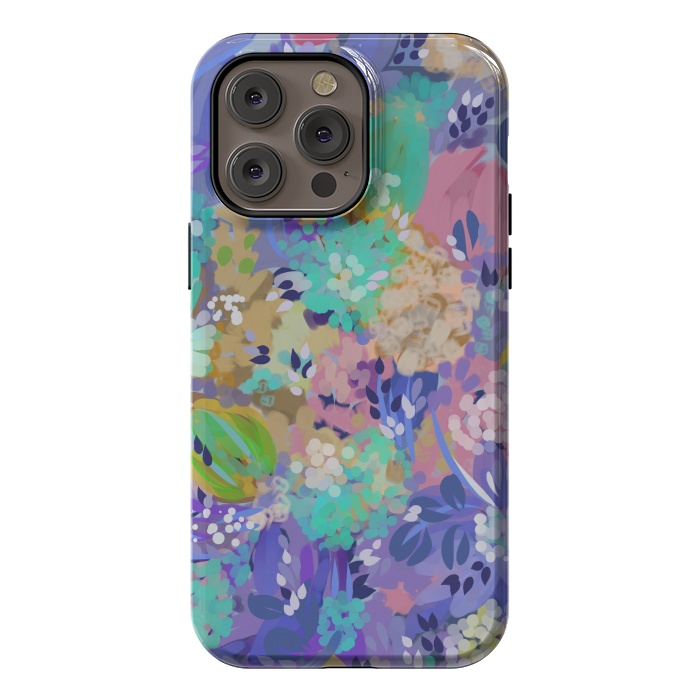 iPhone 14 Pro max StrongFit River of Flowers by Josie