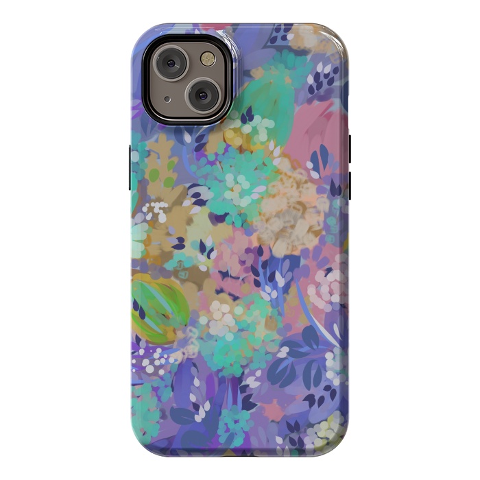 iPhone 14 Plus StrongFit River of Flowers by Josie